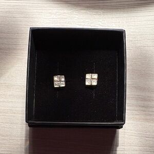 Vintage Sterling Silver Stud Earrings